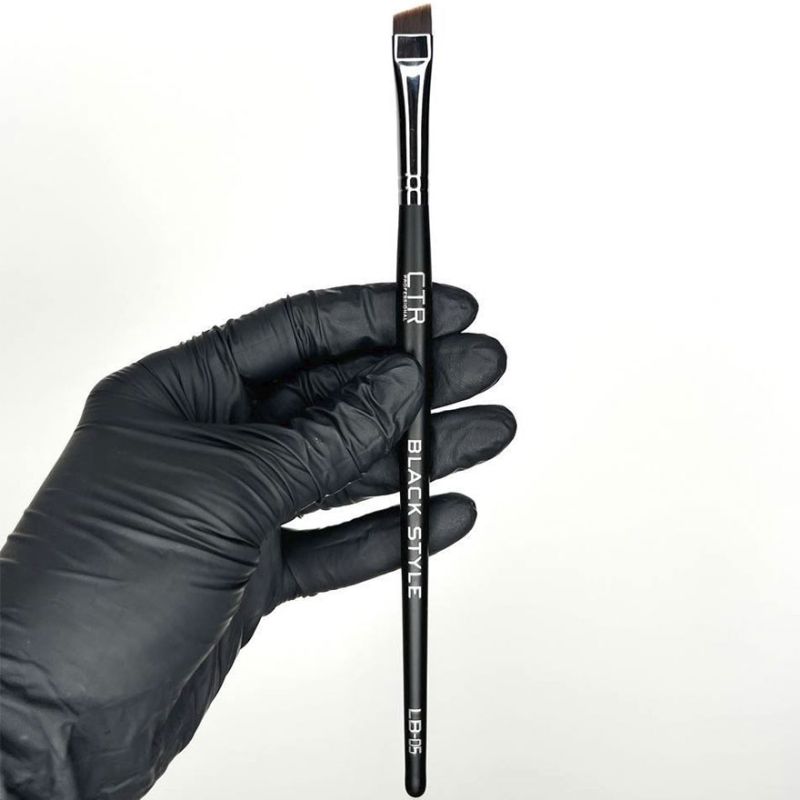 CTR Wide beveled brush for coloring eyebrows LB-05