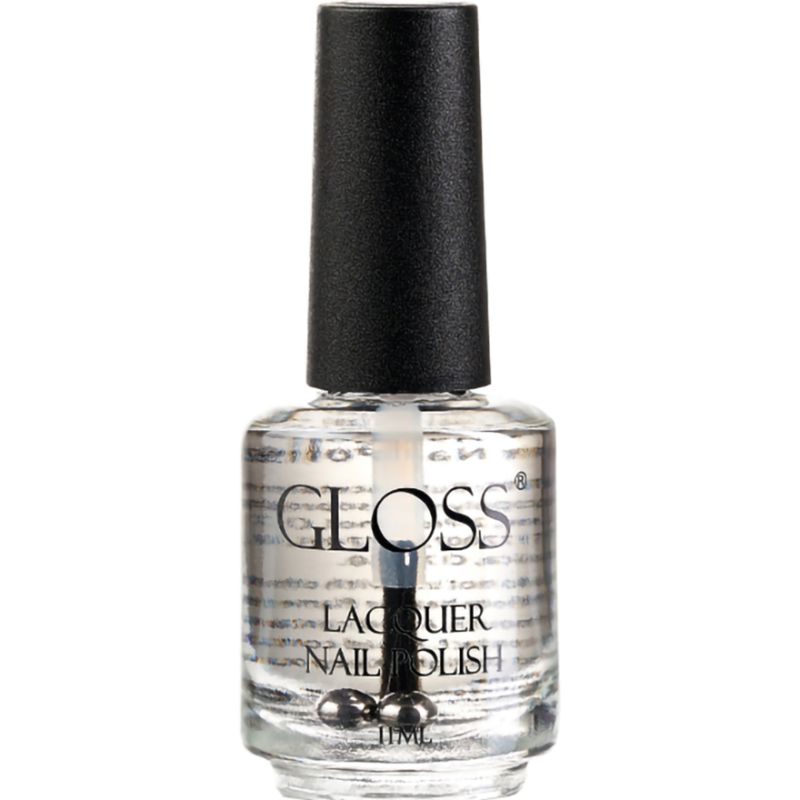 GLOSS Lacquer Nail Polish Clear, 11 ml