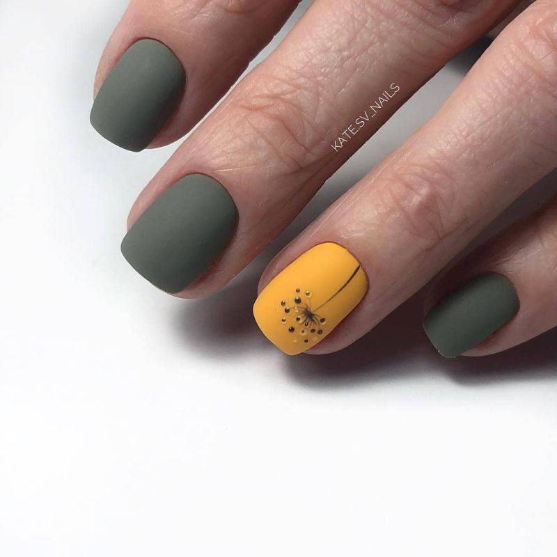 Gel Polish Komilfo Deluxe Series D279 (dark olive, enamel), 8 ml.