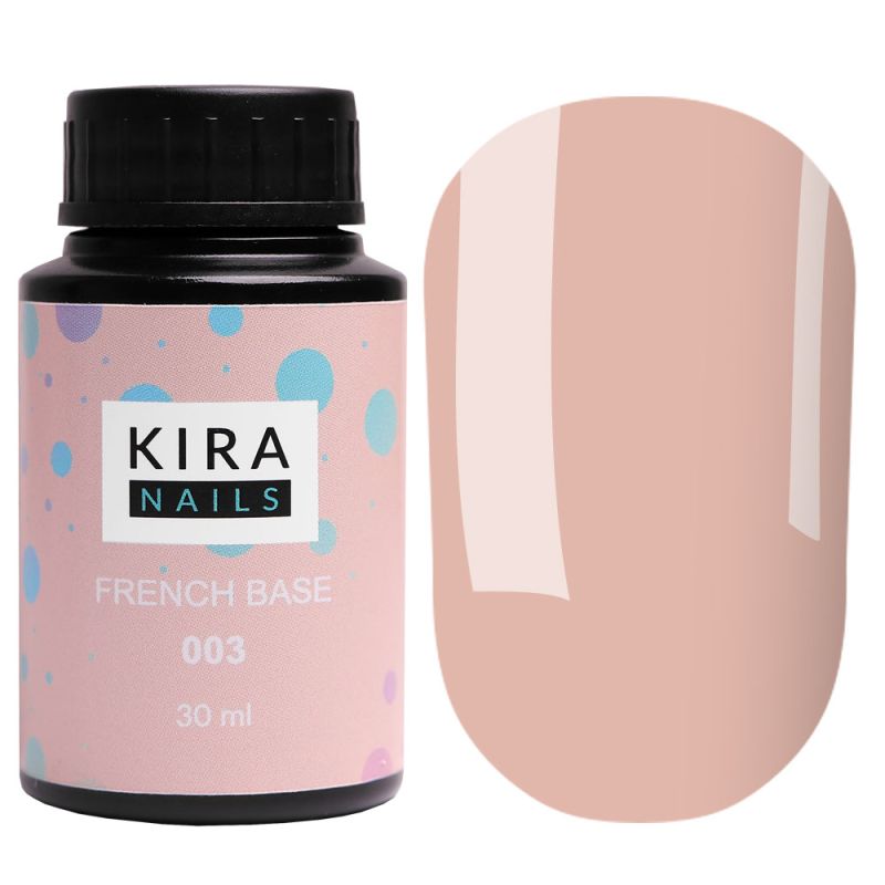 Kira Nails French Base 003 (beige), 30 ml
