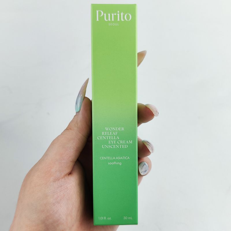 Purito Eye cream with centella and peptides without essential oils Wonder Releaf Centella Eye Cream Unscented, 30 ml