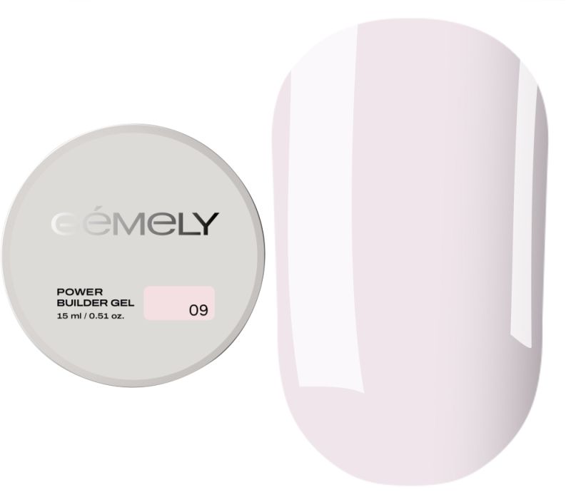 GÉMELY ex GA&MA Гель для нігтів Power Builder gel 009, 15 мл