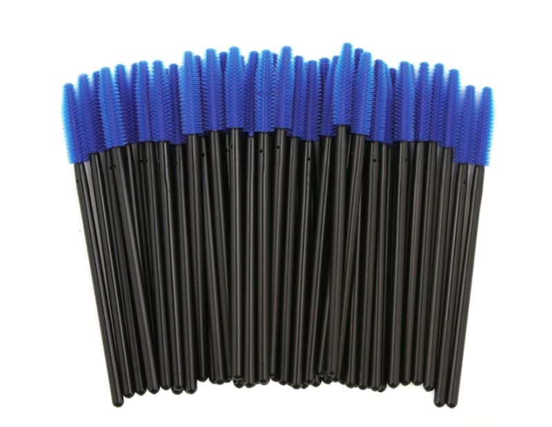 blue - silicone - 50 pcs
