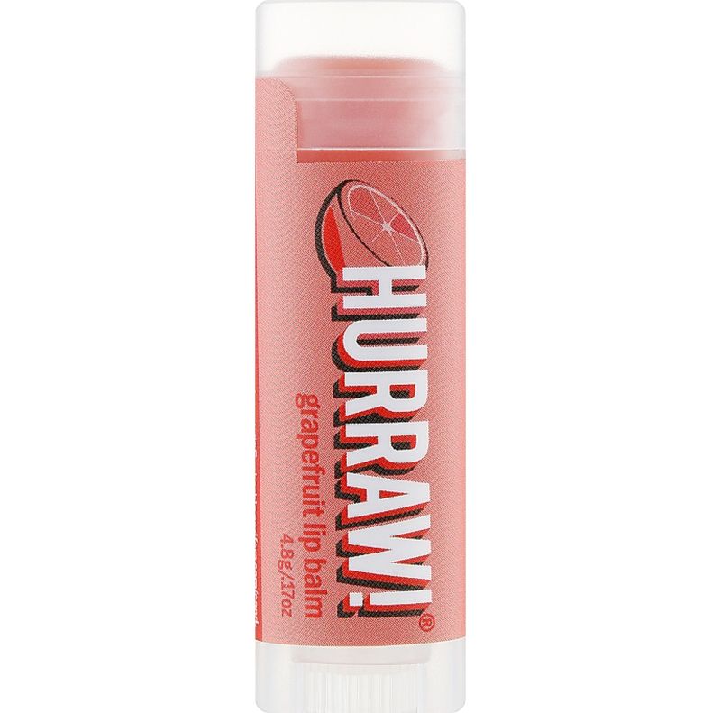 Hurraw! Бальзам для губ Grapefruit Lip Balm, 4,8 г
