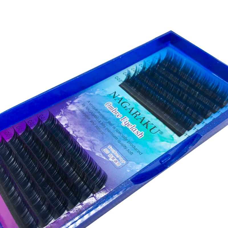 Nagaraku Ombre Blue-Purple C 0.07 (12 tapes 10mm)
