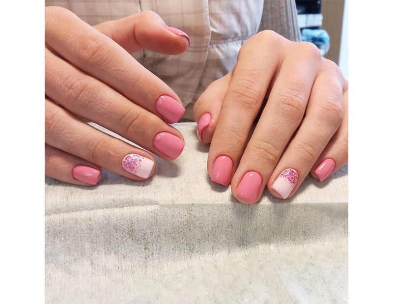 Atica Honeymoon GPM23 gel varnish (pastel pink, enamel), 7.5 ml