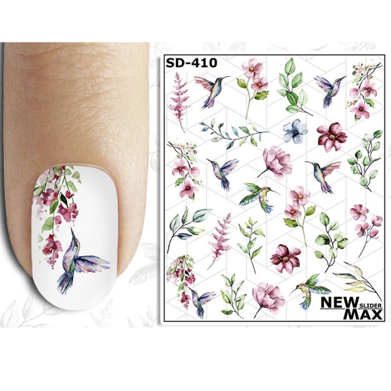NewMax Slider design SD-410 (flowers, birds, twigs)