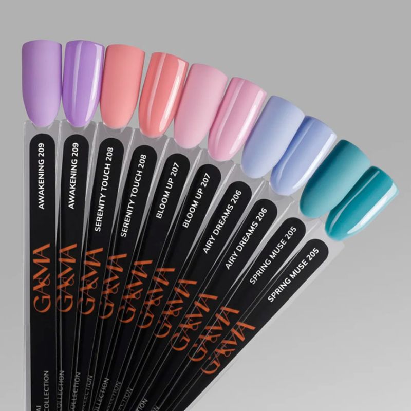 GA&MA Gel polish Art collection 153 Klod Mone, 10 ml