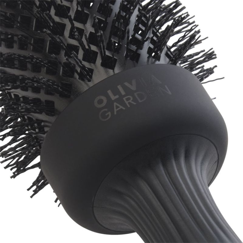 Olivia Garden Брашинг термо Expert Blowout Shine Wavy Bristles Black Label 45 мм,