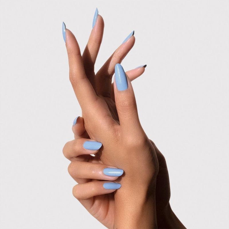 Gel polish CND Shellac Chance Taker (sky blue, enamel), 7.3 ml