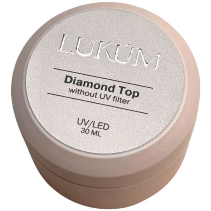 Lukum Топ для ногтей Diamond Top, 30 мл