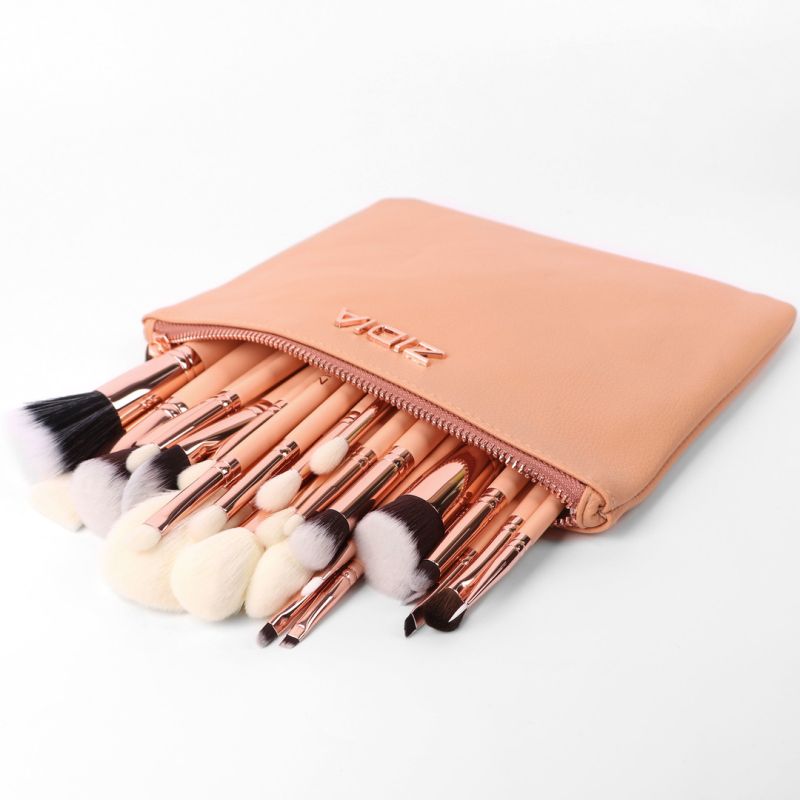 ZIDIA набор кистей для макияжа "Makeup Brush Set Professional" в косметичке, 25 шт.
