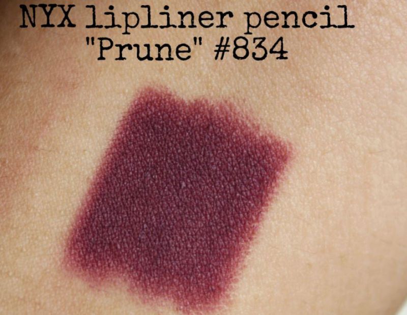 NYX Slim Lip Pencil 834 Prune, 1 g