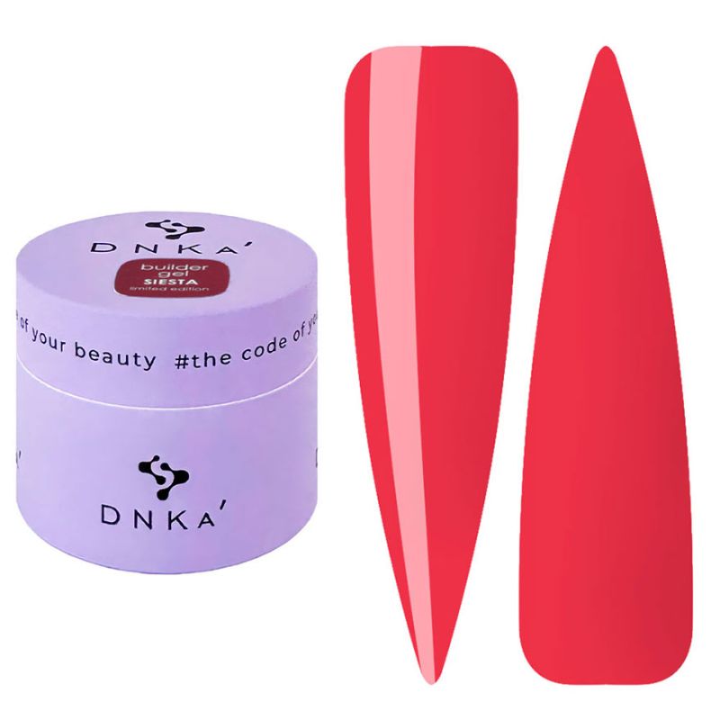 DNKa Гель для ногтей Builder Gel Siesta Limited Edition, 15 мл