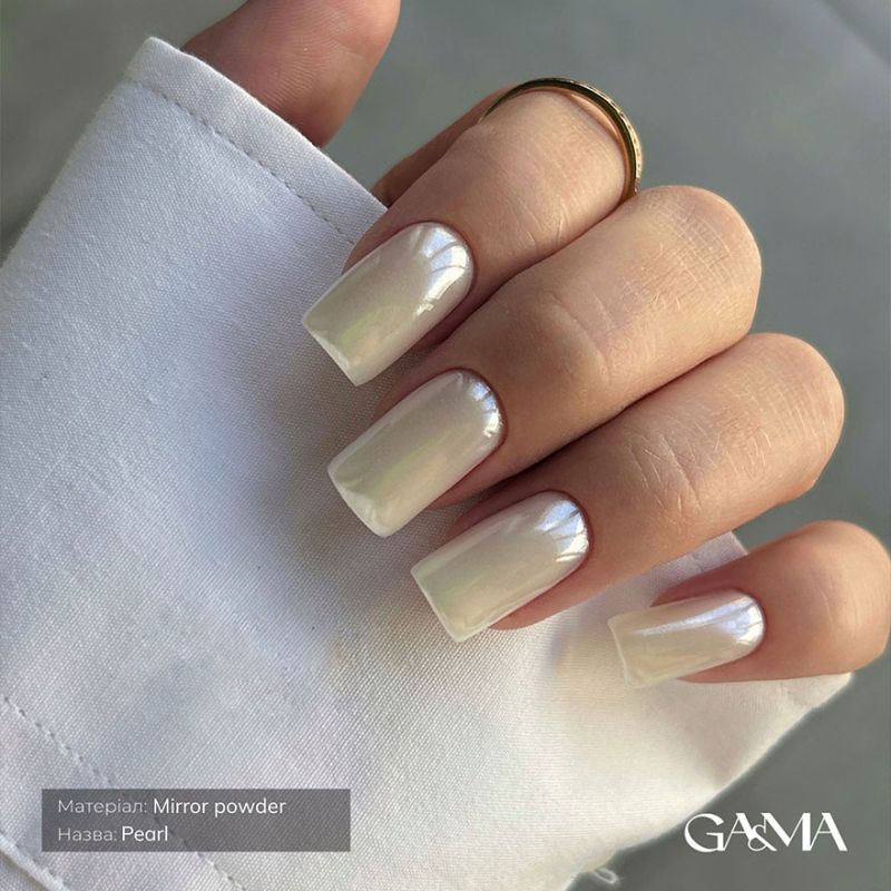 GA&MA Втирка Mirror Powder Pearl, 0,3 г
