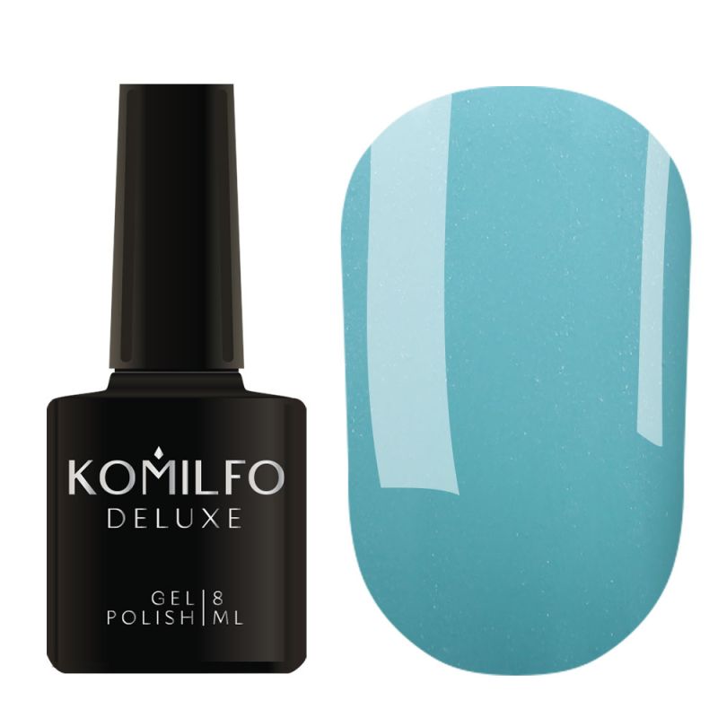 Gel varnish Komilfo DeLuxe Termo C003 (light brown, when heated - bright light green), 8 ml