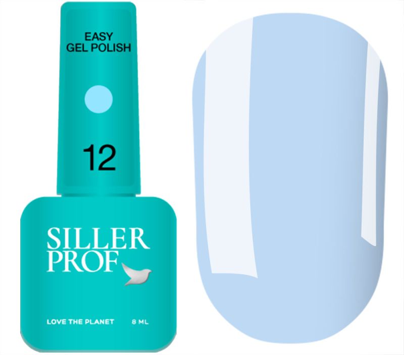 Siller One-step gel polish for nails One-step gel polish EASY No. 12, 8 ml