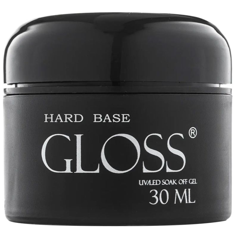 GLOSS Gel base for gel polish Hard Base, 30 ml