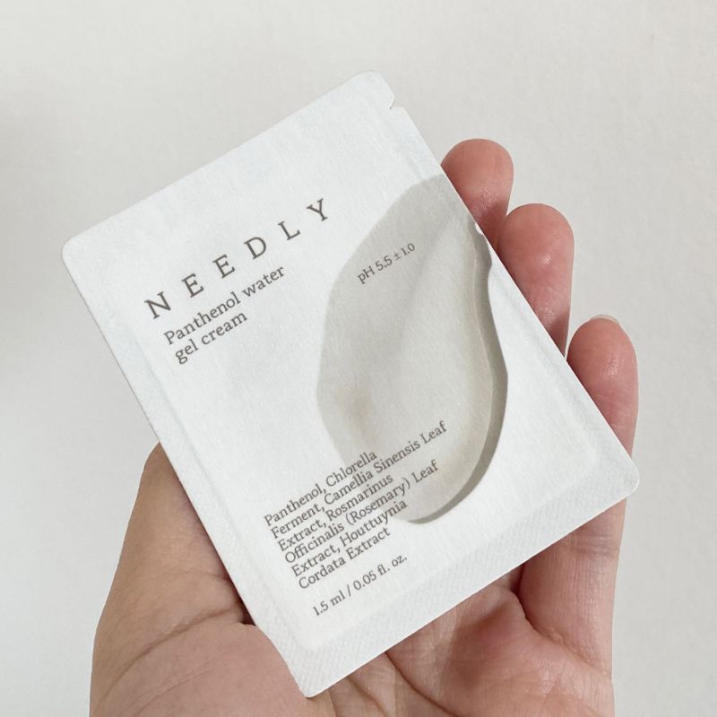 NEEDLY Calming cream-gel with panthenol Needly Panthenol Water Gel Cream, 1.5 ml