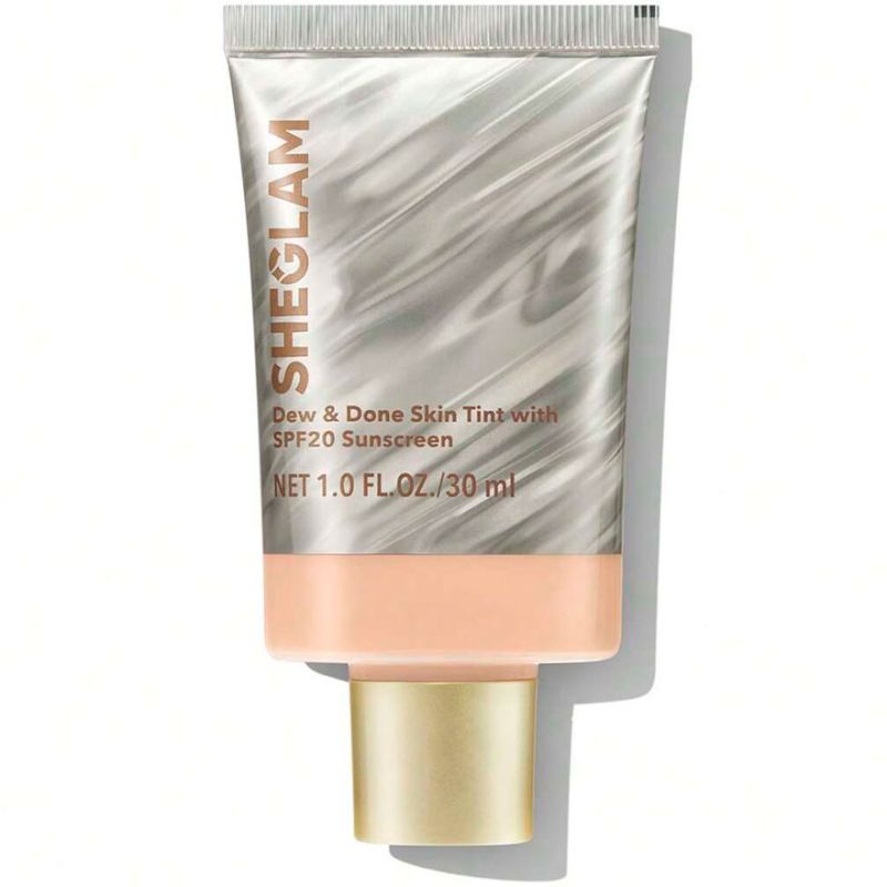 Sheglam Тональный крем-тинт Dew & Done Skin Tint With SPF20 - Porcelain, 30 мл