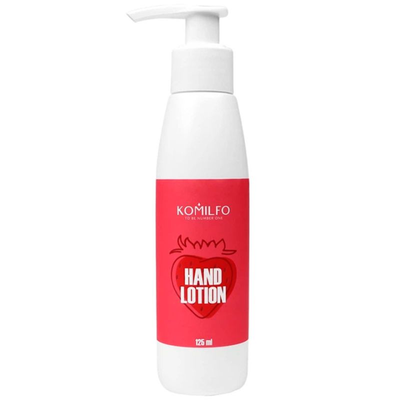 Komilfo Hand Lotion «Strawberry» - лосьон для рук клубника, 125 мл