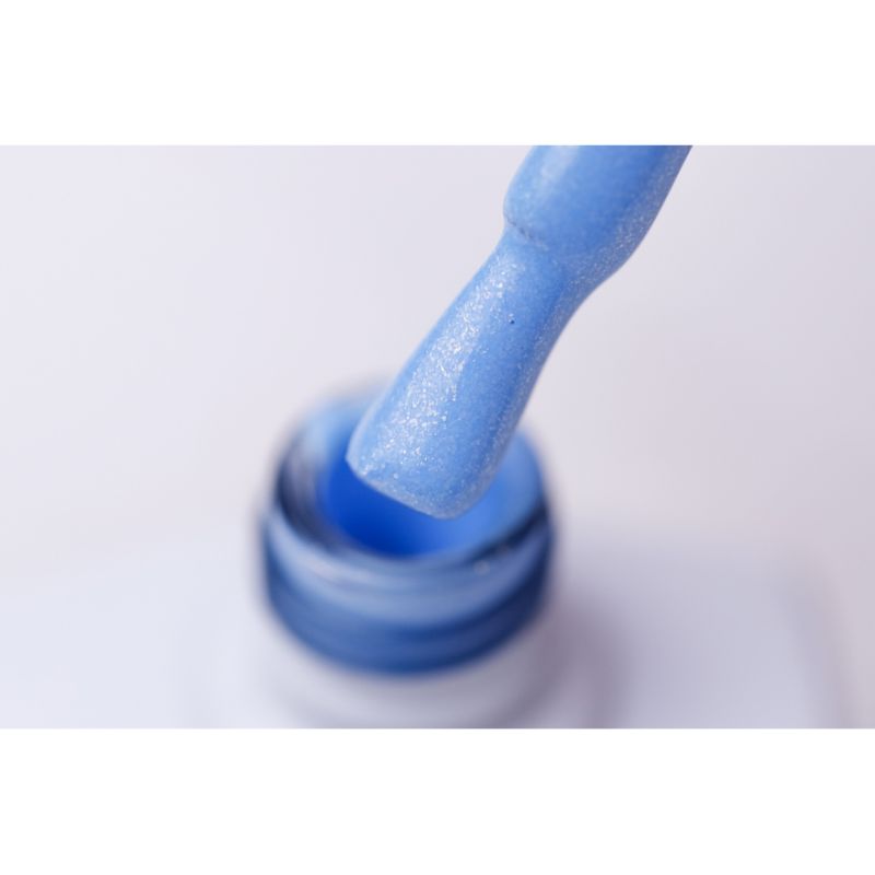 Gel polish Molekula No. 144 (blue, with mica), 6 ml
