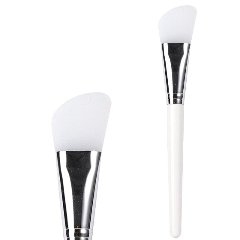 Silicone brush for creamy textures, rounded
