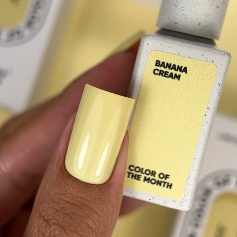 Nails Of The Day Гель-лак Color of the month July 2025 (Banana Cream), 10 мл
