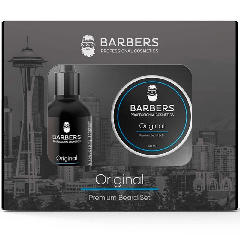 BARBERS Набор по уходу за бородой Original, 80 мл