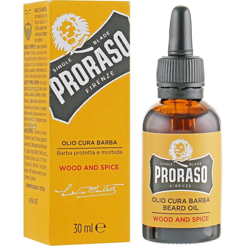 Proraso Масло для бороды Proraso Wood & Spice Beard Oil, 30 мл
