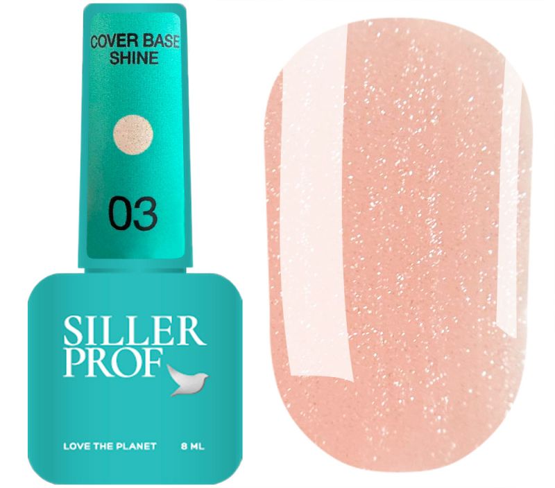 Siller Nail Base Cover Shine No. 03, 8 ml