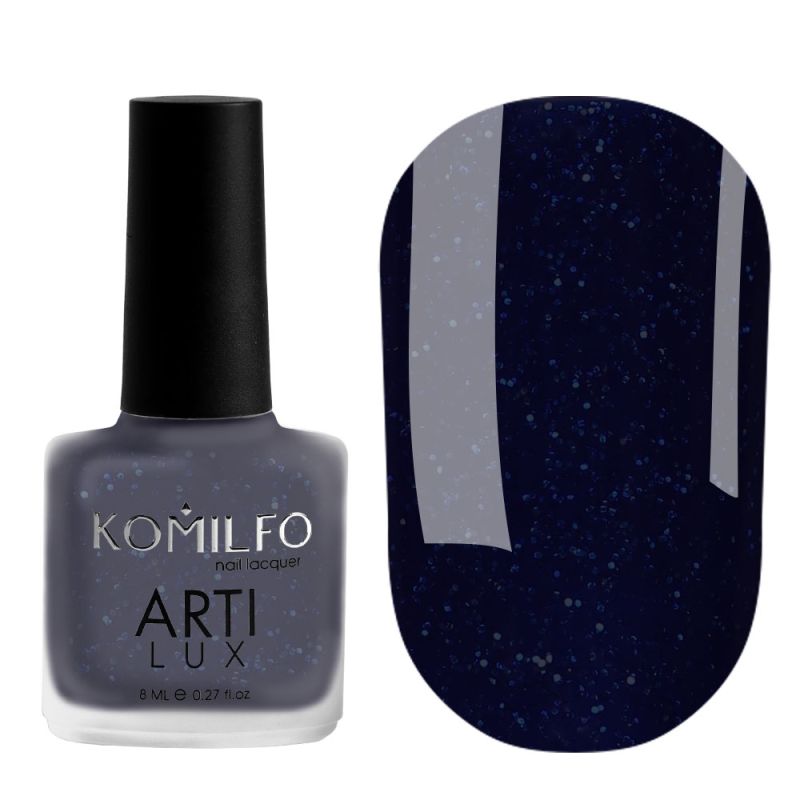 Лак для ногтей Komilfo ArtiLux 027 (рубиновый, эмаль), 8 мл