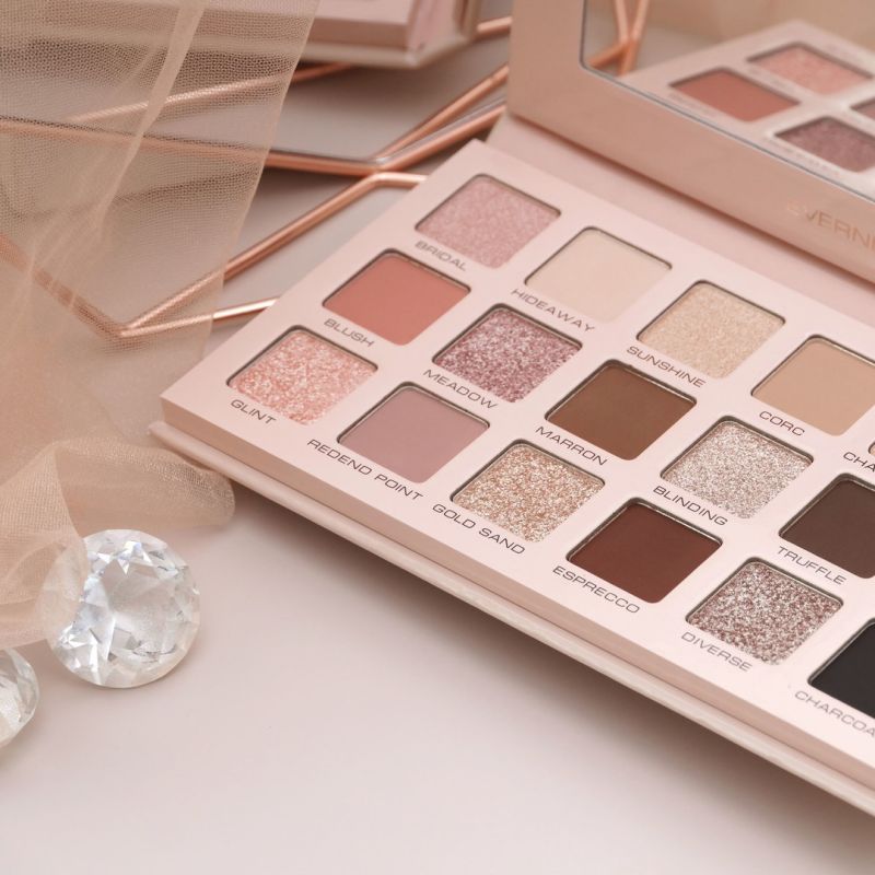 ZIDIA Eyeshadow Palette - Evernude - палетка теней