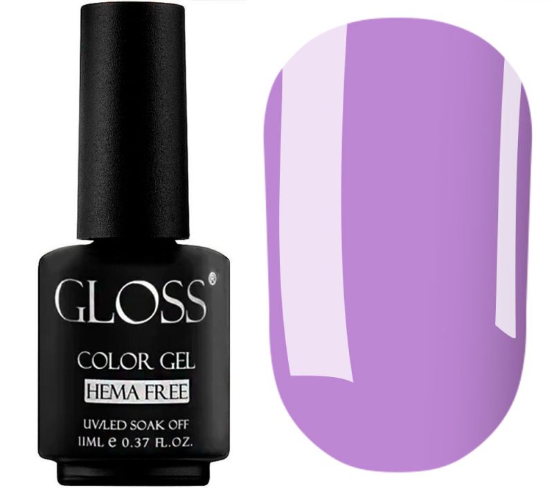 Гель-лак GLOSS Hema Free Grape, 11 мл