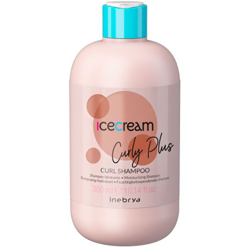 Inebrya Шампунь для вьющихся волос и волос с химической завивкой Ice Сream Сurl Shampoo, 300 мл