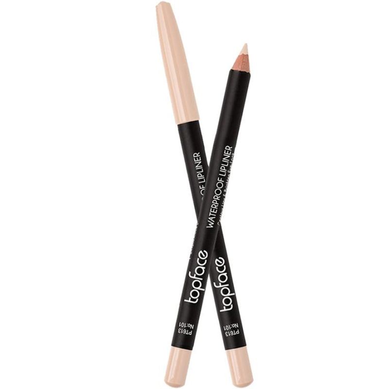 TopFace Waterproof lip pencil "Waterproof Lipliner" - 101, 1.14 g