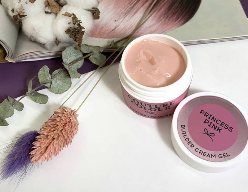 Couture Colour Builder Cream Gel - Princess Pink (бежево-рожевий), 15 мл