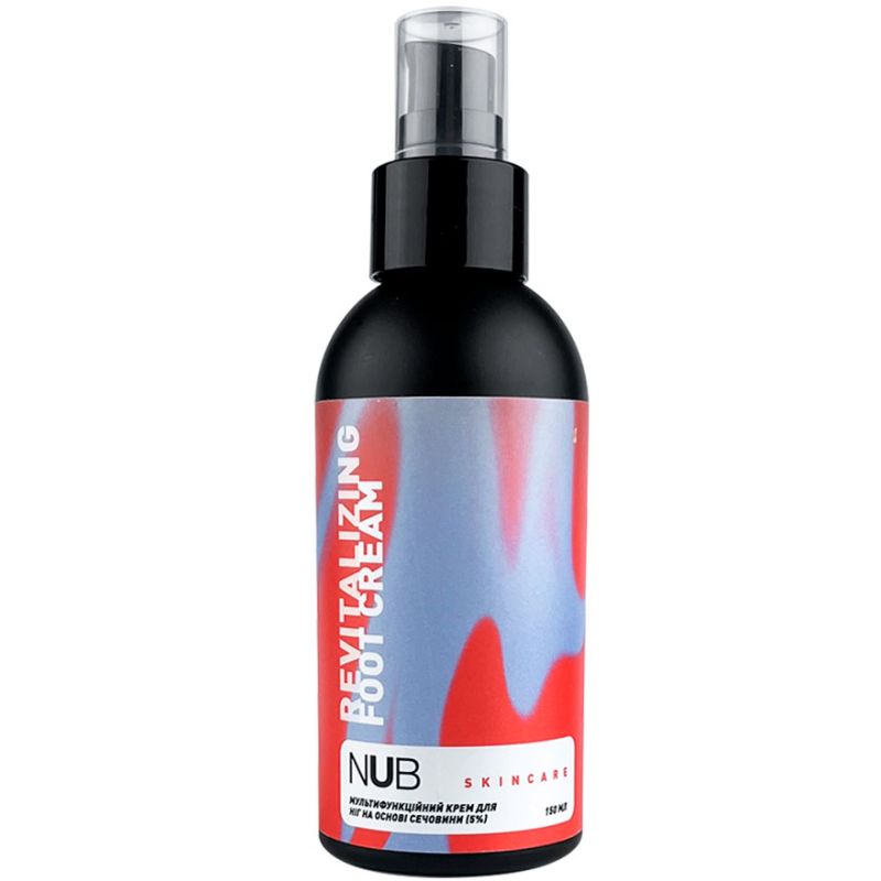 NUB Multifunctional foot cream based on urea 5% Skincare Revitalizing Foot Cream, 150 ml