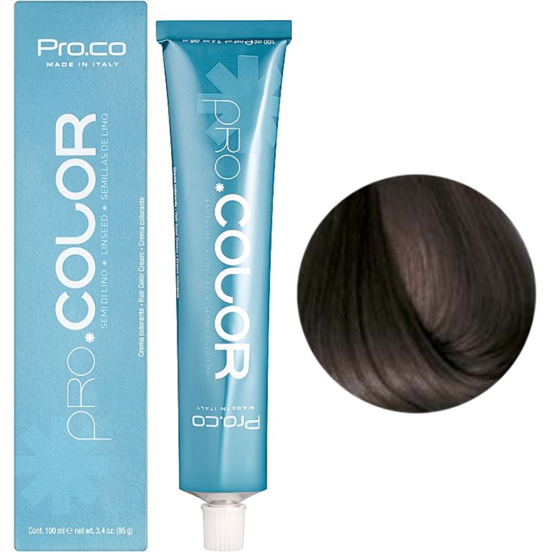 PRO.COLOR Краска для волос 5/1 каштановый светло-пепельный, 100 мл