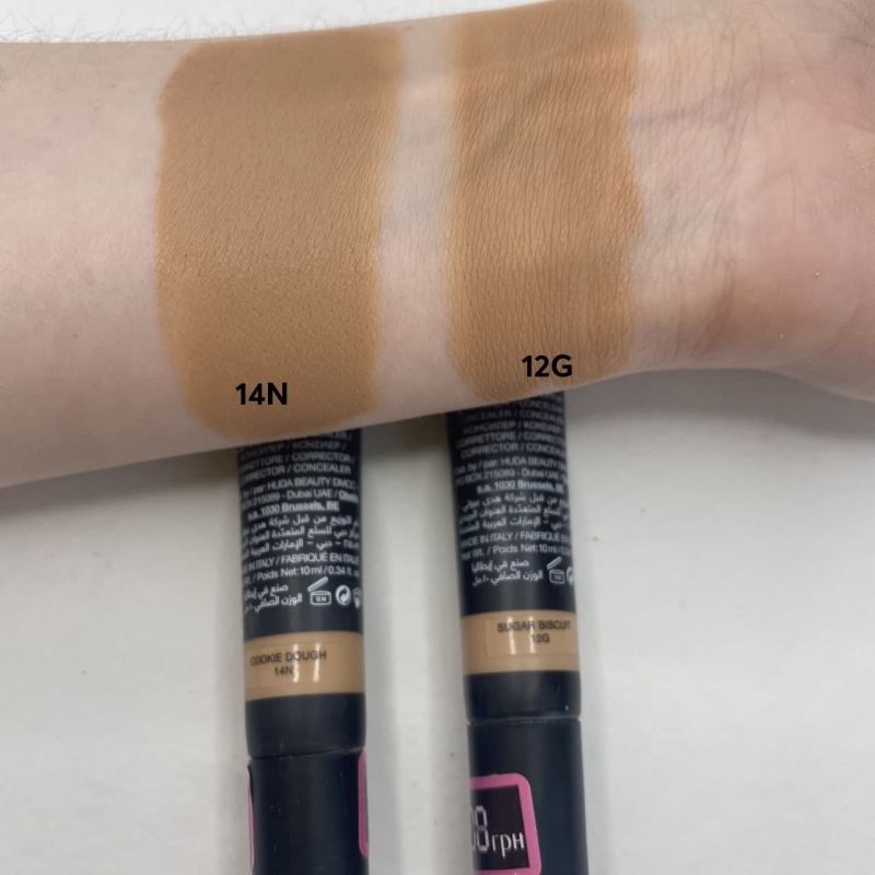 Sugar Biscuit 12G - Huda shops Beauty OverAcheiver Concealer