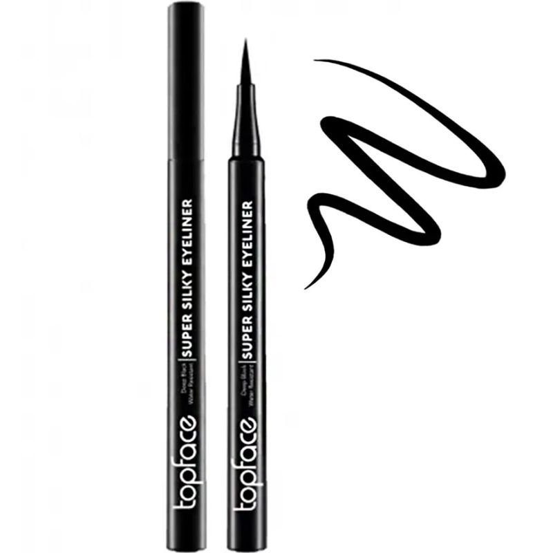 TopFace Подводка для глаз водостойкая "Super Silky Eyeliner", 4,3 г