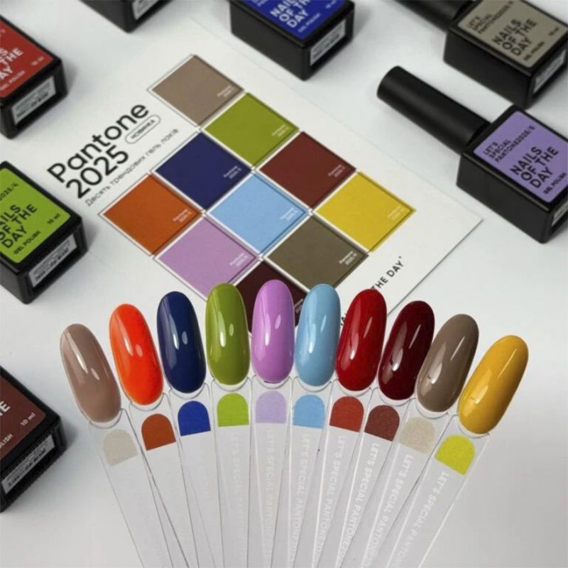 Nails Of The Day Гель-лак Let's special Pantone2025/8, 10 мл
