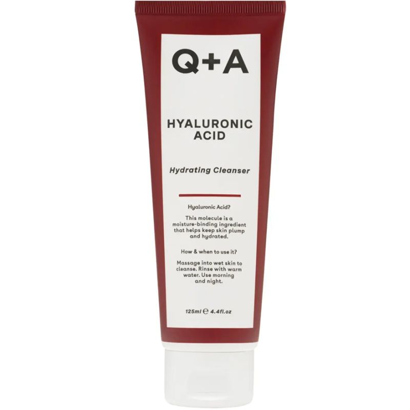 Q+A Гель для умывания с гиалуроновой кислотой Hyaluronic Acid Cleansing Gel, 125 мл