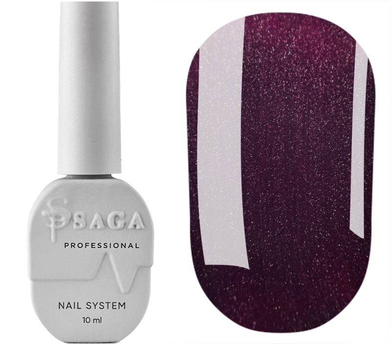 SAGA professional Гель-лак Wine Cat 04, 10 мл