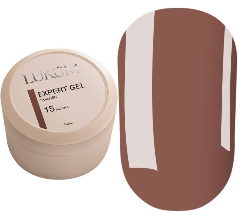Lukum Гель для ногтей Expert Builder Gel 15, 30 мл