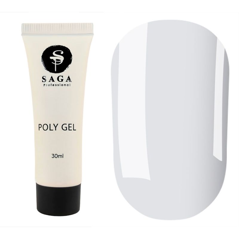 SAGA professional Полигель для ногтей POLY GEL NEW 01, 30 мл