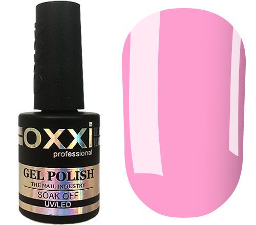 OXXI Gel nail polish No. 320 (pink sakura, enamel), 10 ml