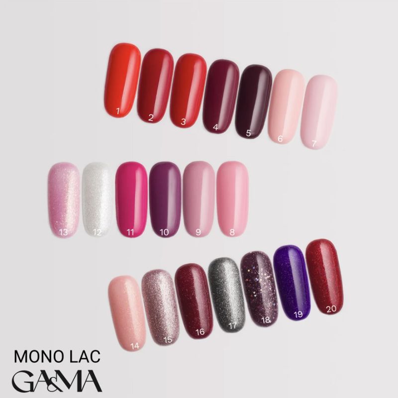GÉMELY ex GA&MA Гель-лак однофазний Mono Lac gel polish 013, 6 мл