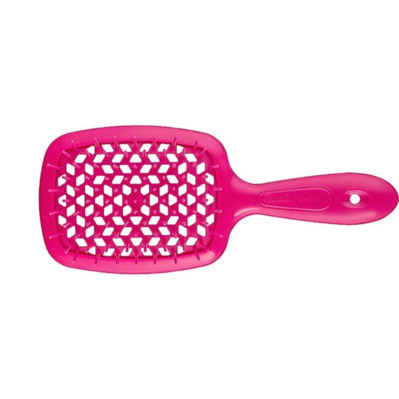 Janeke Superbrush Small Hairbrush Pink Neon