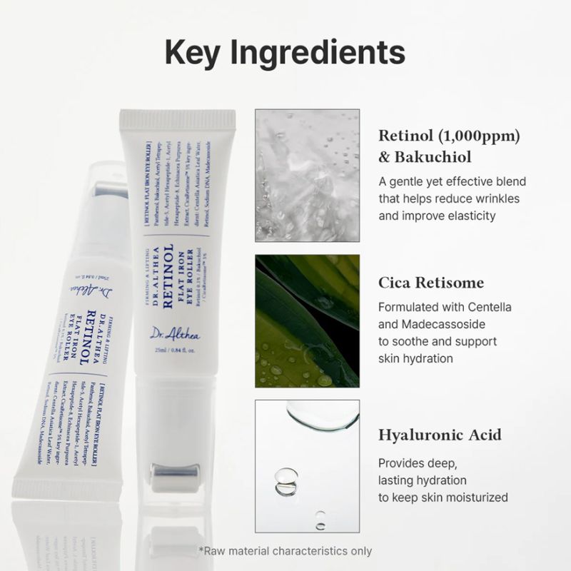 Dr. Althea Pro Lab Крем под глаза с ретинолом и пептидами Retinol Flat Iron Eye Roller, 25 мл